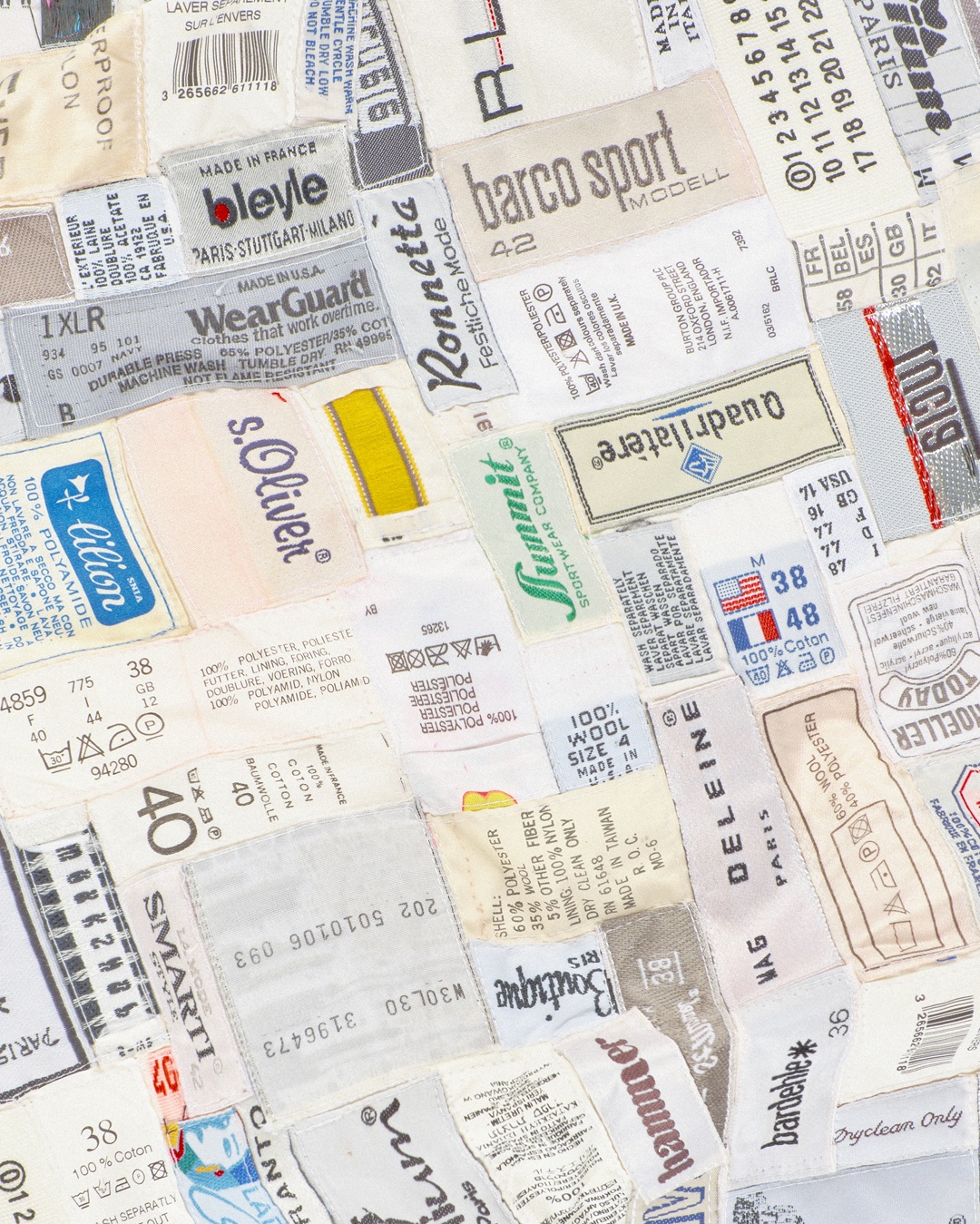 メゾン・マルタン・マルジェラ, Top Made from Various Garment Labels, Spring-Summer 2001